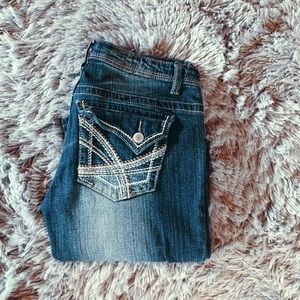 Bootcut denim